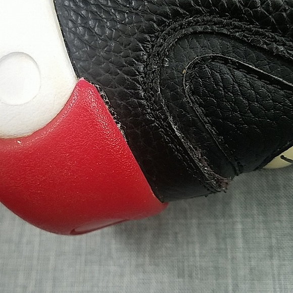 Nike Air Jordan Jumpman Pro 'bred' sneakers - black red men's 10 906876-001 - Picture 12 of 14